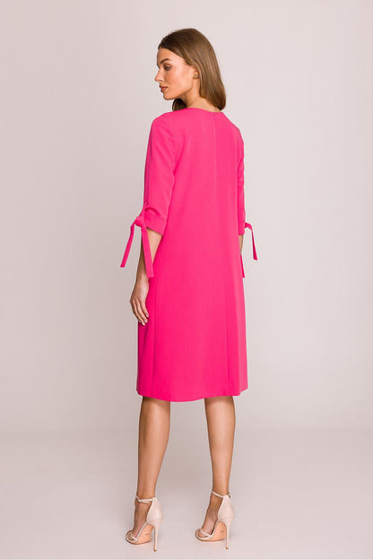  Sukienka Model S393 Pink - Stylove 