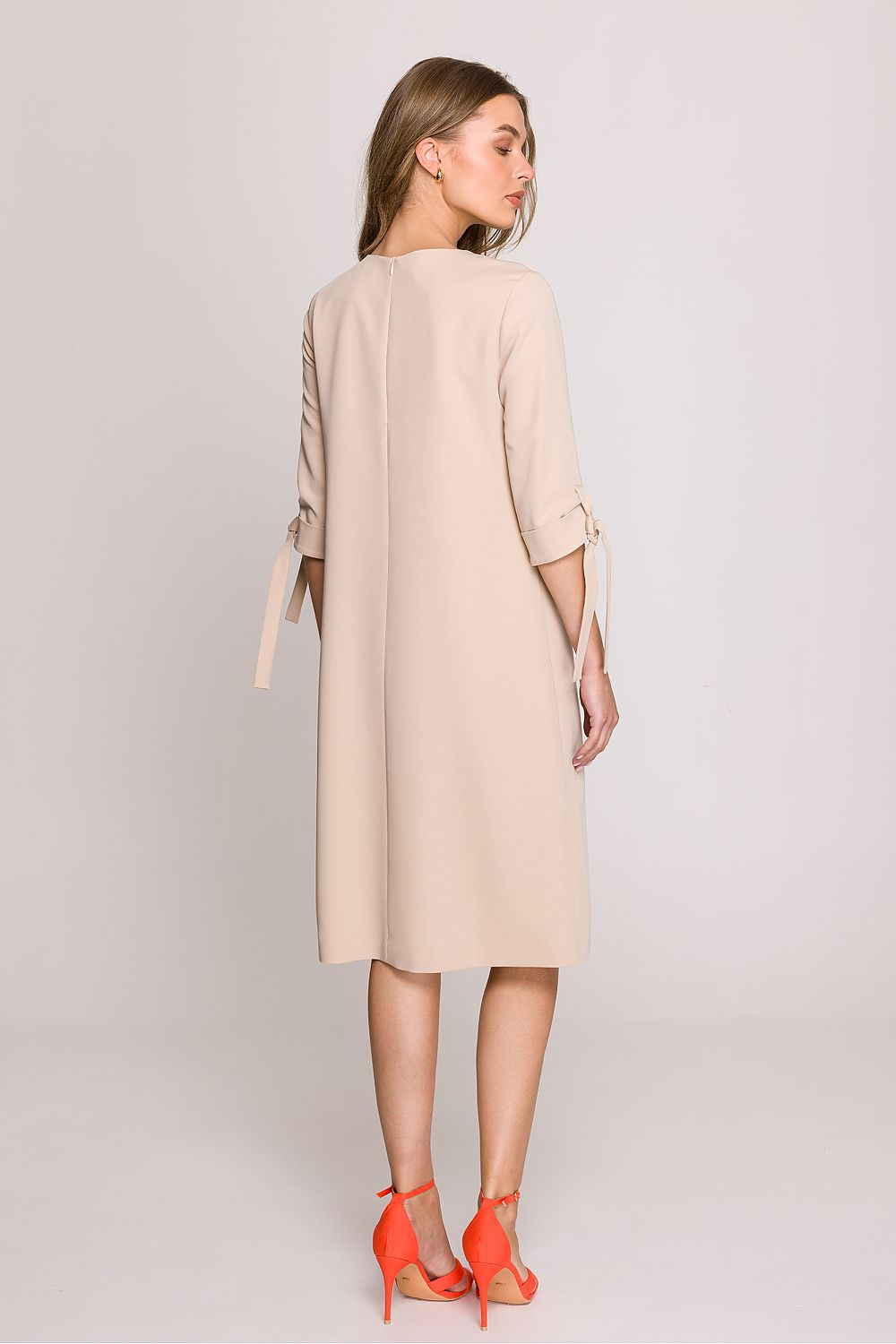  Sukienka Model S393 Beige - Stylove 