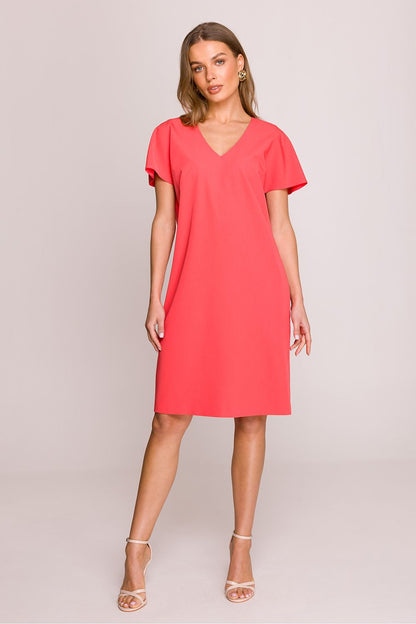  Sukienka Model S392 Coral - Stylove 