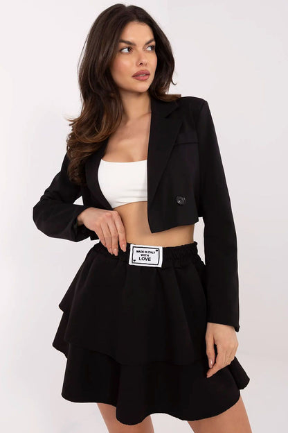  Spódnica Model MI-SD-G9123-1.25 Black - Italy Moda 