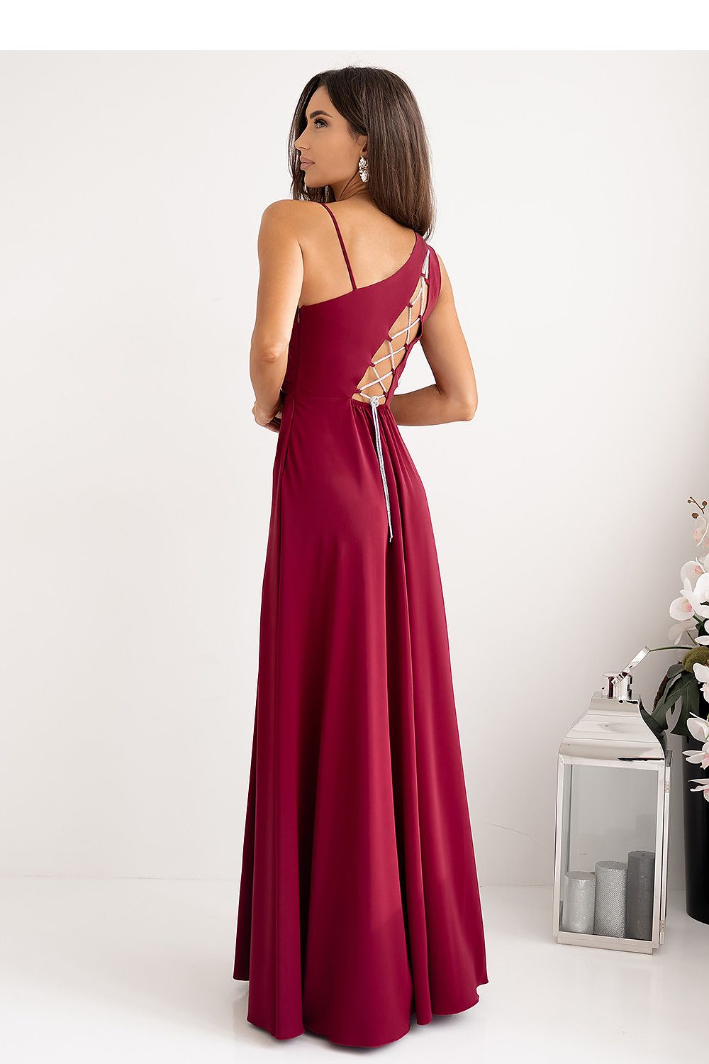  Sukienka Model Monako 001420. Bordo - With You 