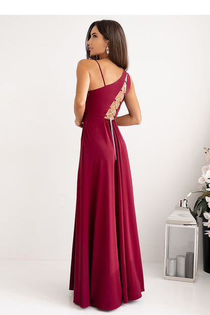  Sukienka Model Monako 001420. Bordo - With You 