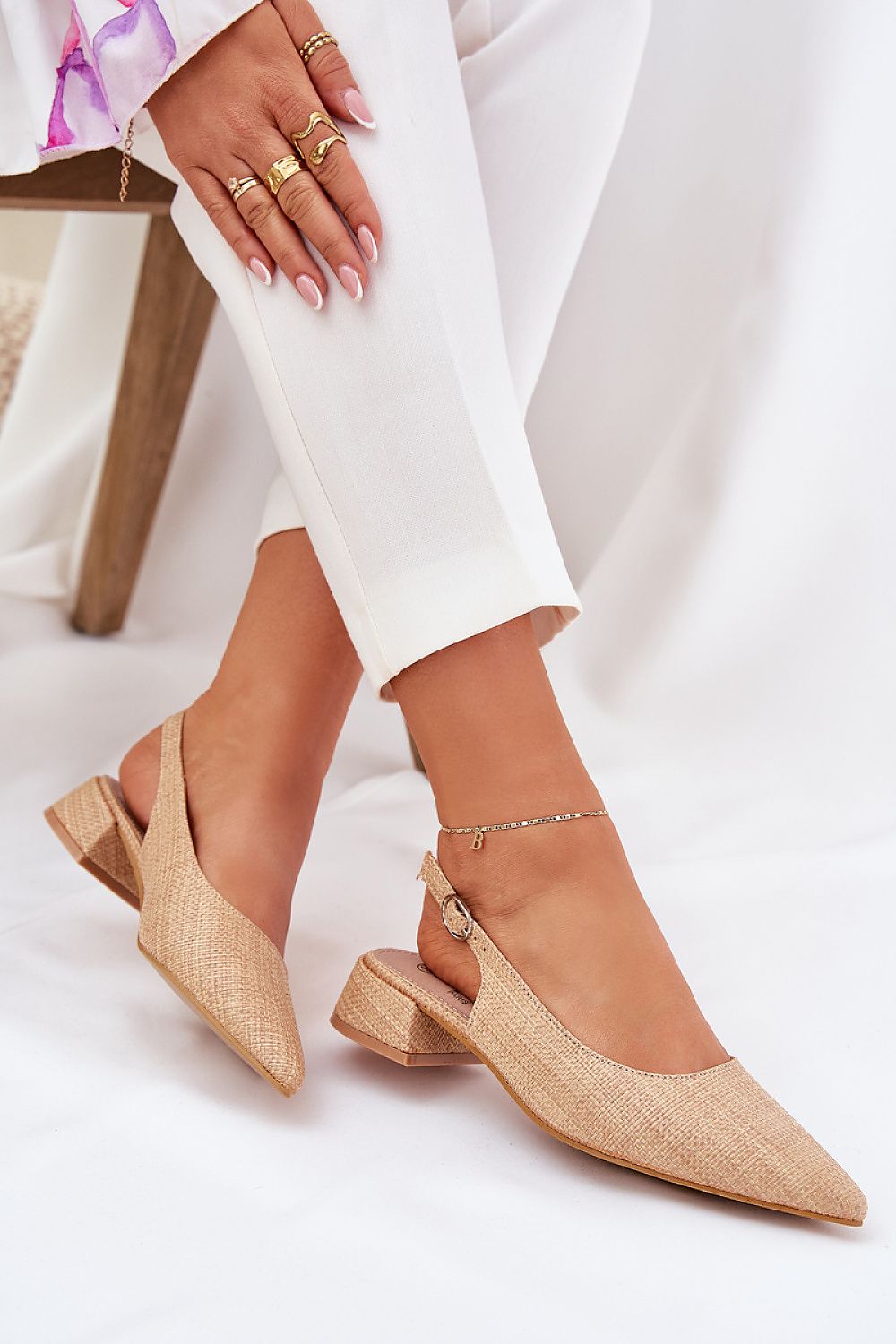  Sandały Model Jorela BF-19 Beige - Step in style 