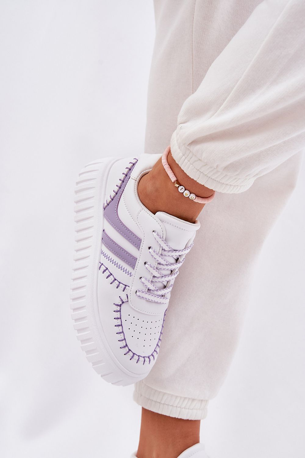   Buty Sportowe Model Ofenale B0-158 Violet - Step in style 