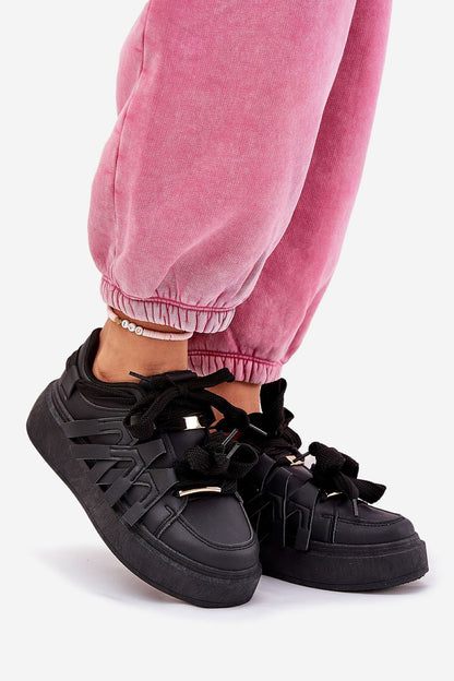   Buty Sportowe Model Penolle 8927 Black - Step in style 
