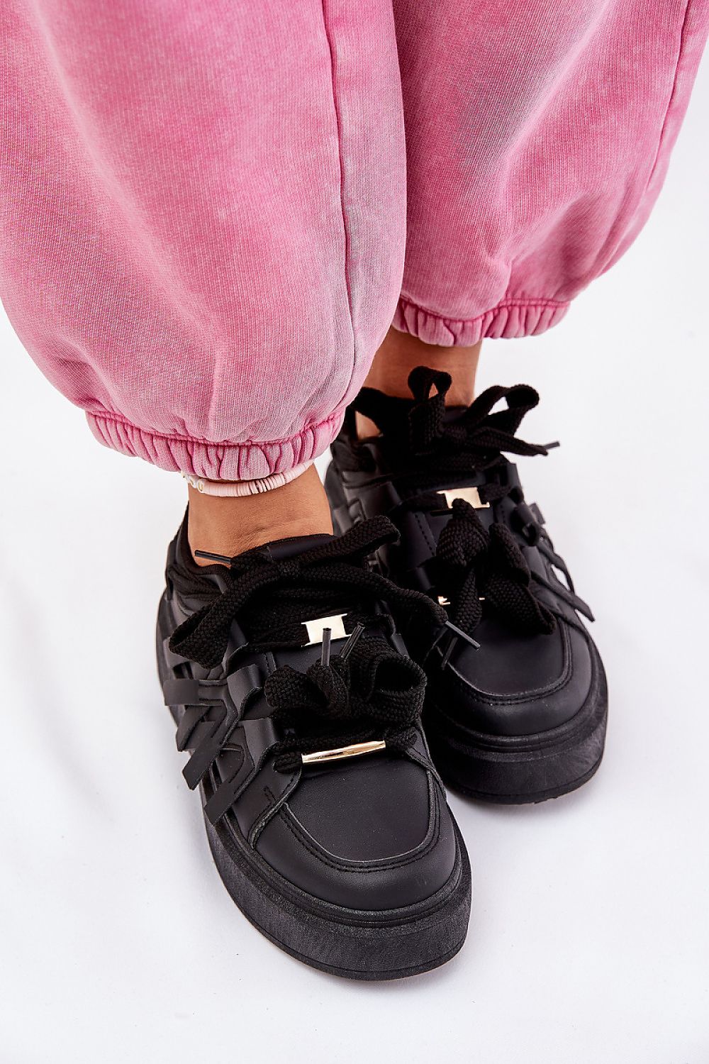   Buty Sportowe Model Penolle 8927 Black - Step in style 