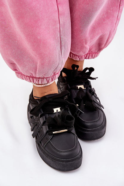   Buty Sportowe Model Penolle 8927 Black - Step in style 