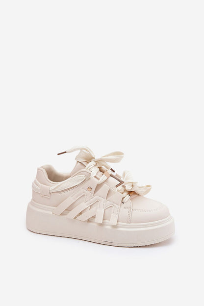   Buty Sportowe Model Penolle 8927 Beige - Step in style 