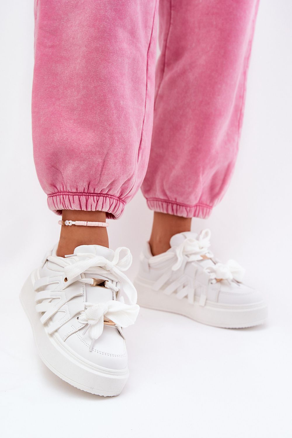   Buty Sportowe Model Penolle 8927 White - Step in style 