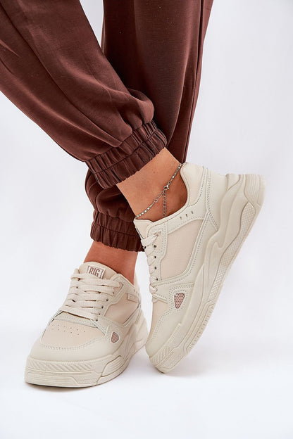   Buty Sportowe Model Big Star NN274668 Beige - Step in style 