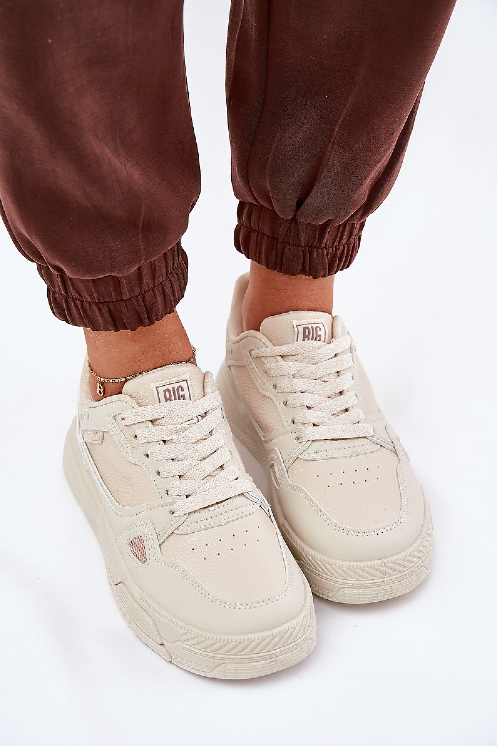   Buty Sportowe Model Big Star NN274668 Beige - Step in style 