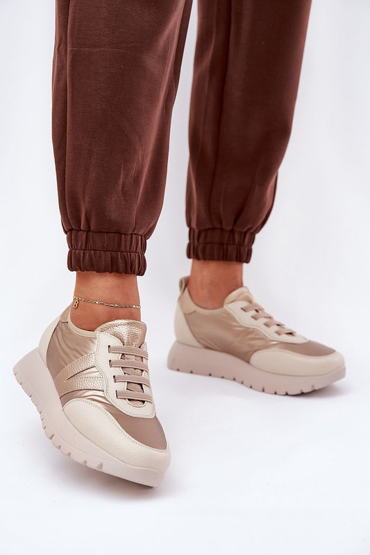   Buty Sportowe Model Vinceza 58510 Gold - Step in style 