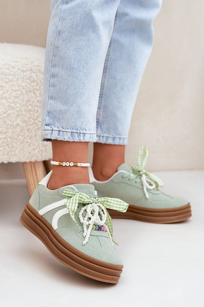   Buty Sportowe Model Vinness C3033 Green - Step in style 