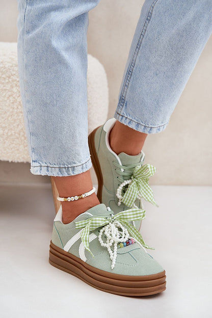   Buty Sportowe Model Vinness C3033 Green - Step in style 