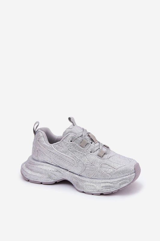   Buty Sportowe Model Porrot YY-102 Silver - Step in style 