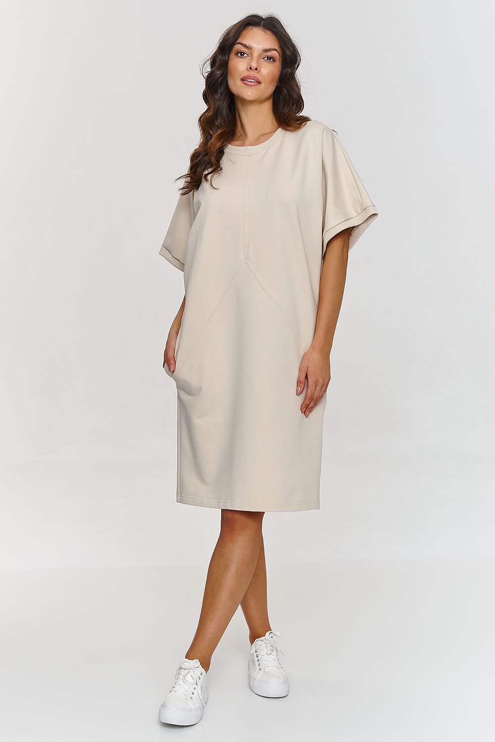  Sukienka Model M864 Light Beige - Makadamia 