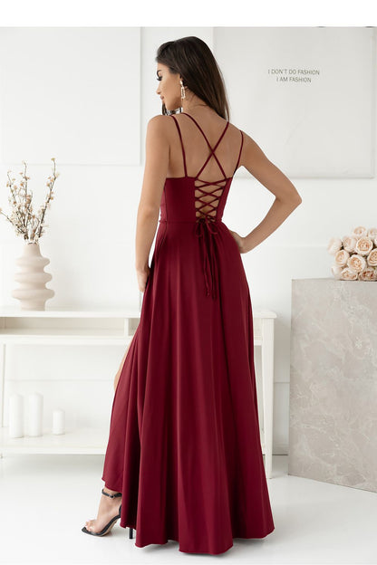  Sukienka Model Valeria 001170. Bordo - With You 