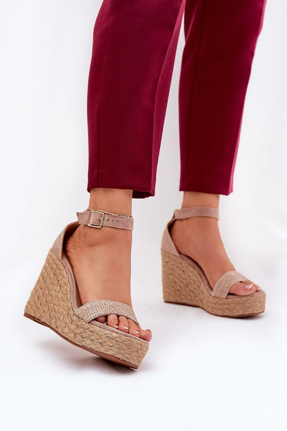  Sandały Model Adelio 5921 Khaki - Step in style 