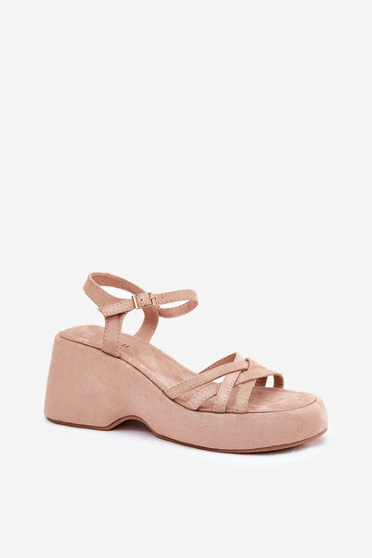  Sandały Model Nendal 1765 Beige - Step in style 