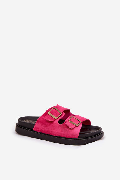  Sandał Klapki Model Simbes M35 Fuksja - Step in style 