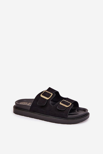  Sandał Klapki Model Simbes M35 Black - Step in style 