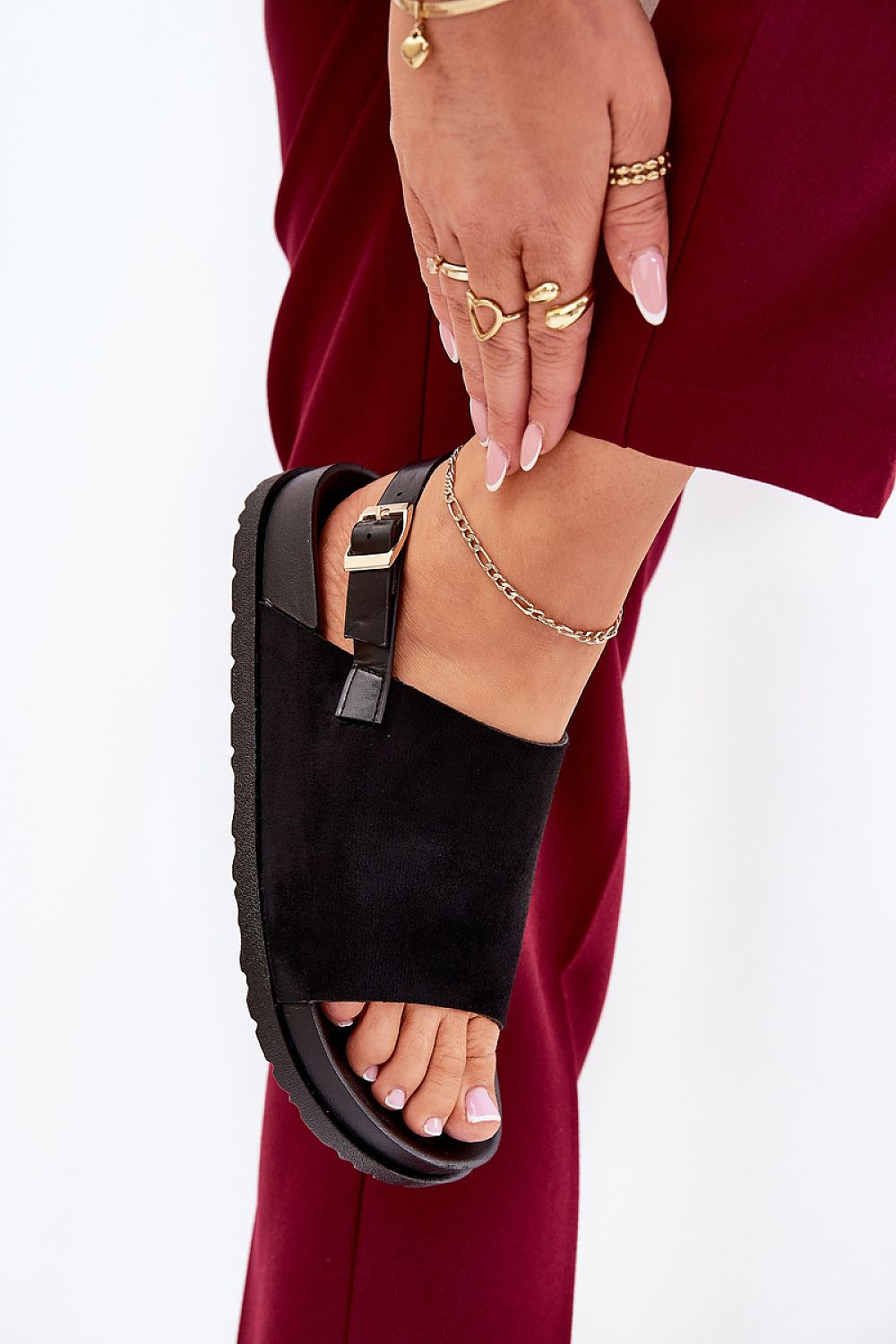  Sandały Model Migola 3771 Black - Step in style 