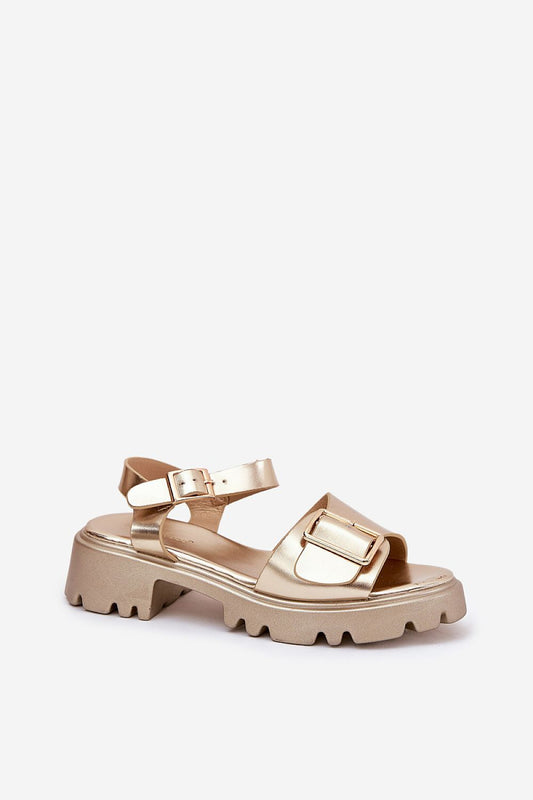  Sandały Model Gofielle 8068 Gold - Step in style 