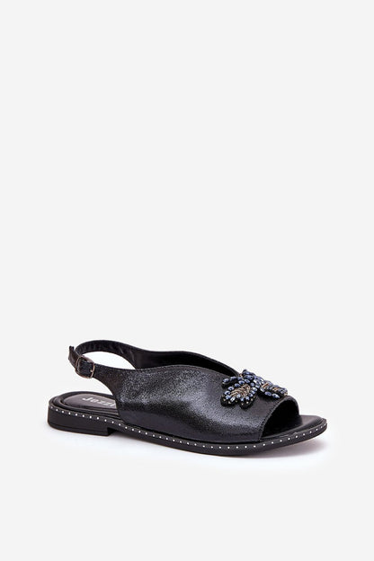  Sandały Model Russona RMR2060-22 Black - Step in style 