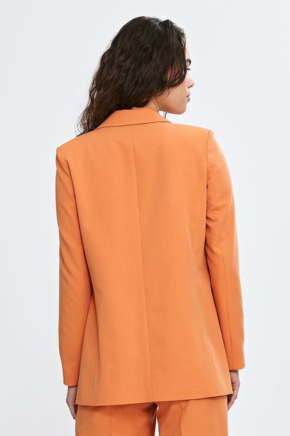   Klasyczna marynarka Z77 Orange - Nife 