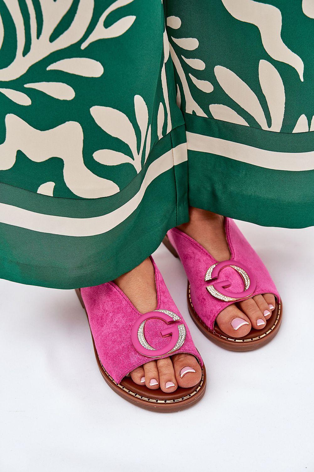  Sandały Model Haliones A8230 Pink - Step in style 