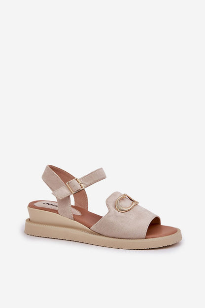  Sandały Model Salianes RMR2267-10 Beige - Step in style 