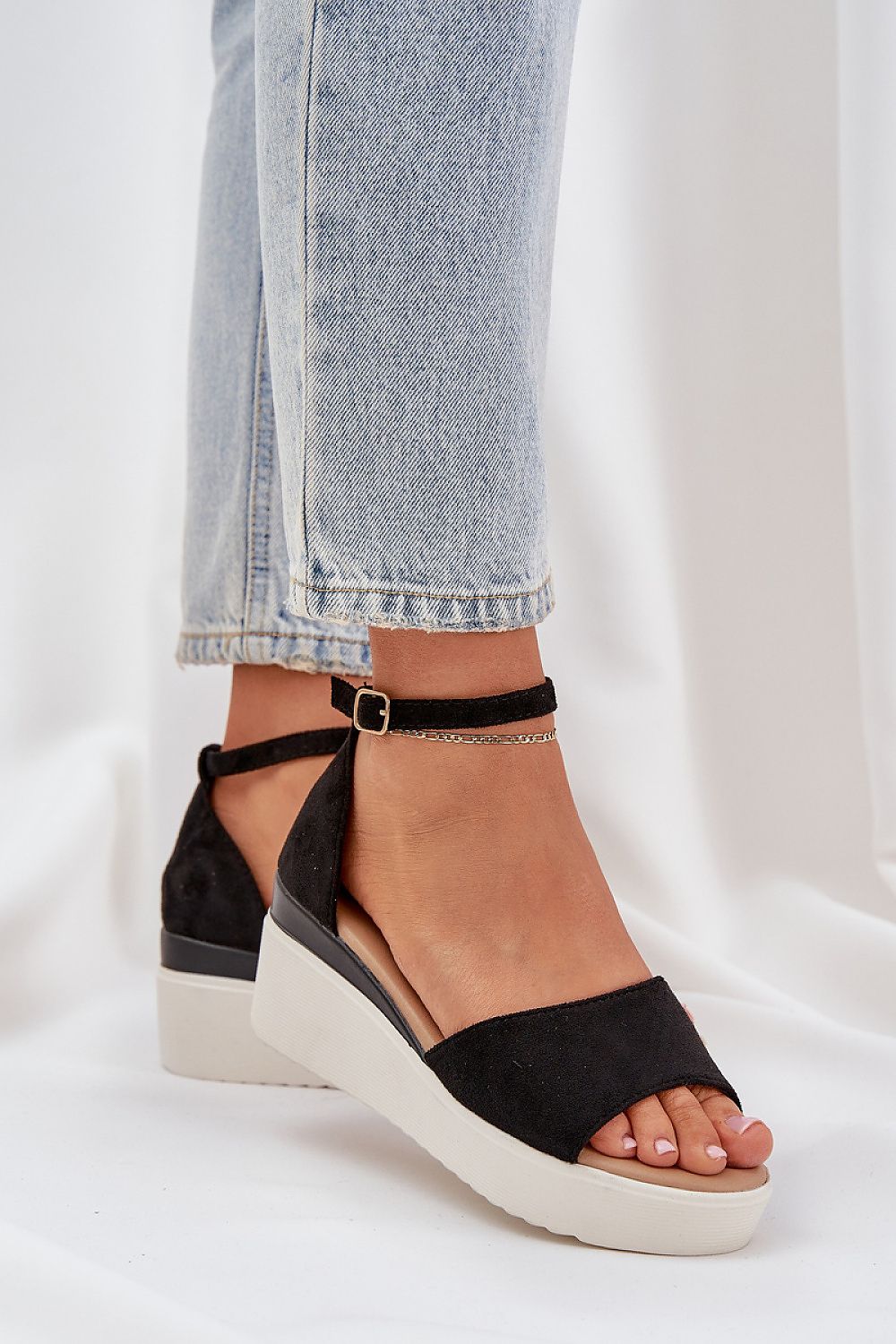  Sandały Model Gillifia JH519P Black - Step in style 