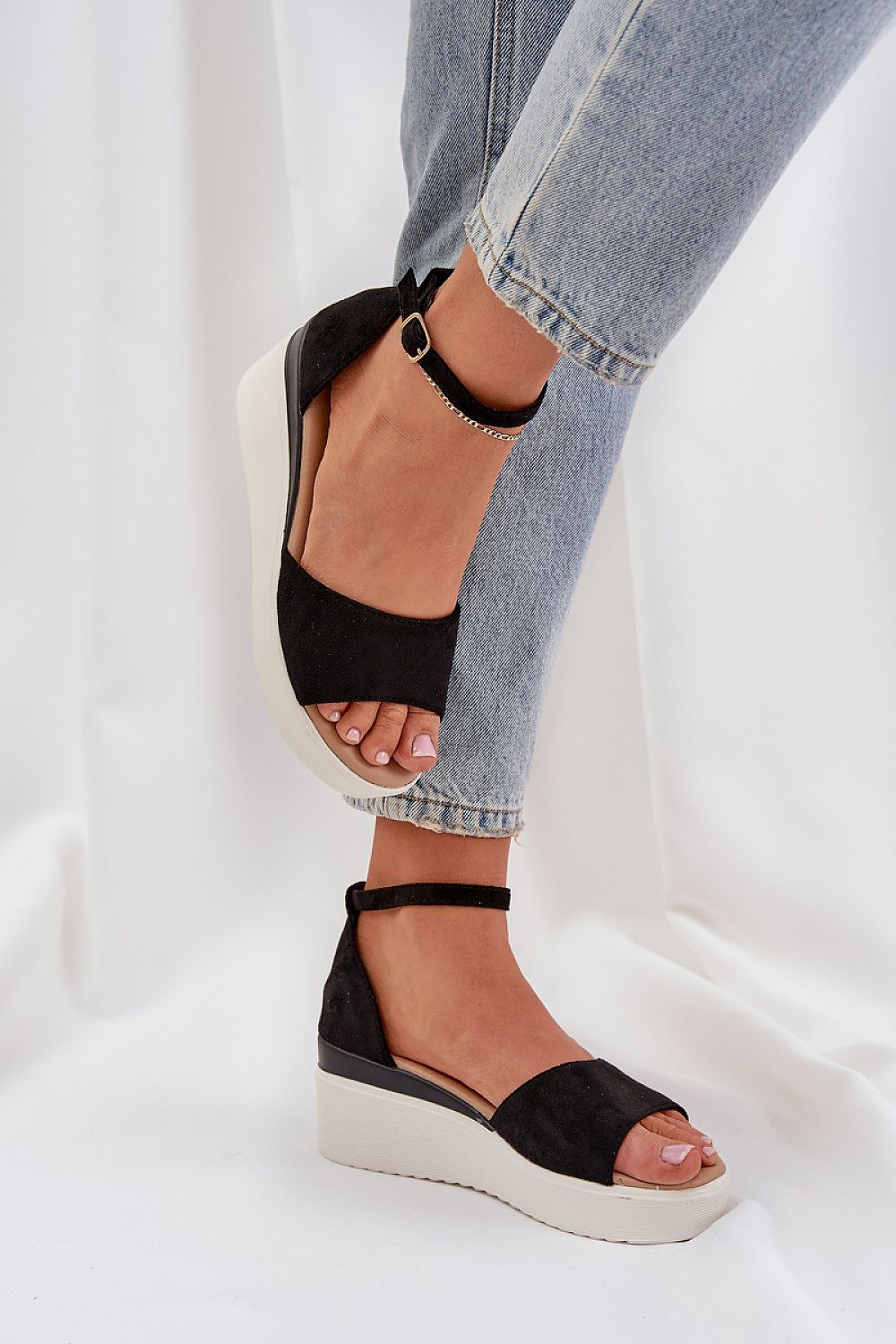  Sandały Model Gillifia JH519P Black - Step in style 