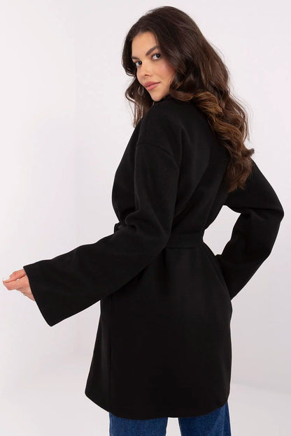   Płaszcz Damski Model TW-PL-BI-28987.85 Black - Och Bella 