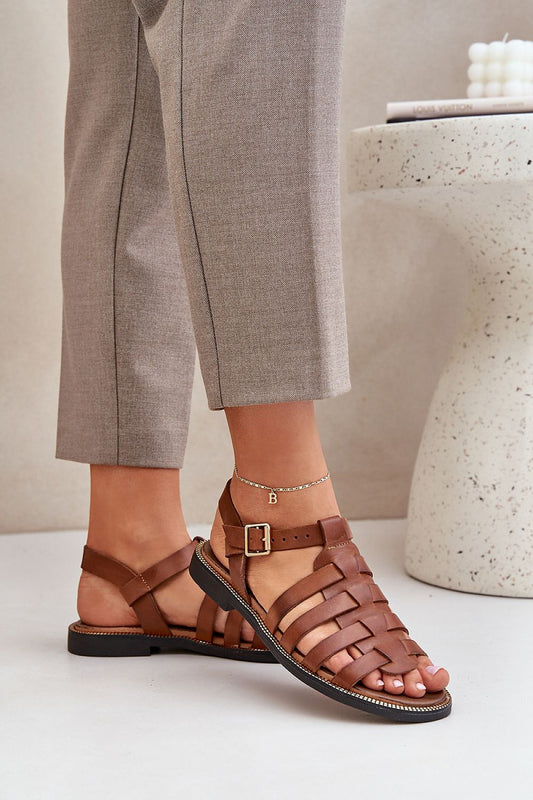 Sandały Model Zazoo 3686 Camel - Step in style 