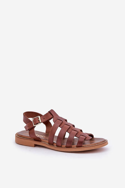  Sandały Model Zazoo 3686 Brown - Step in style 