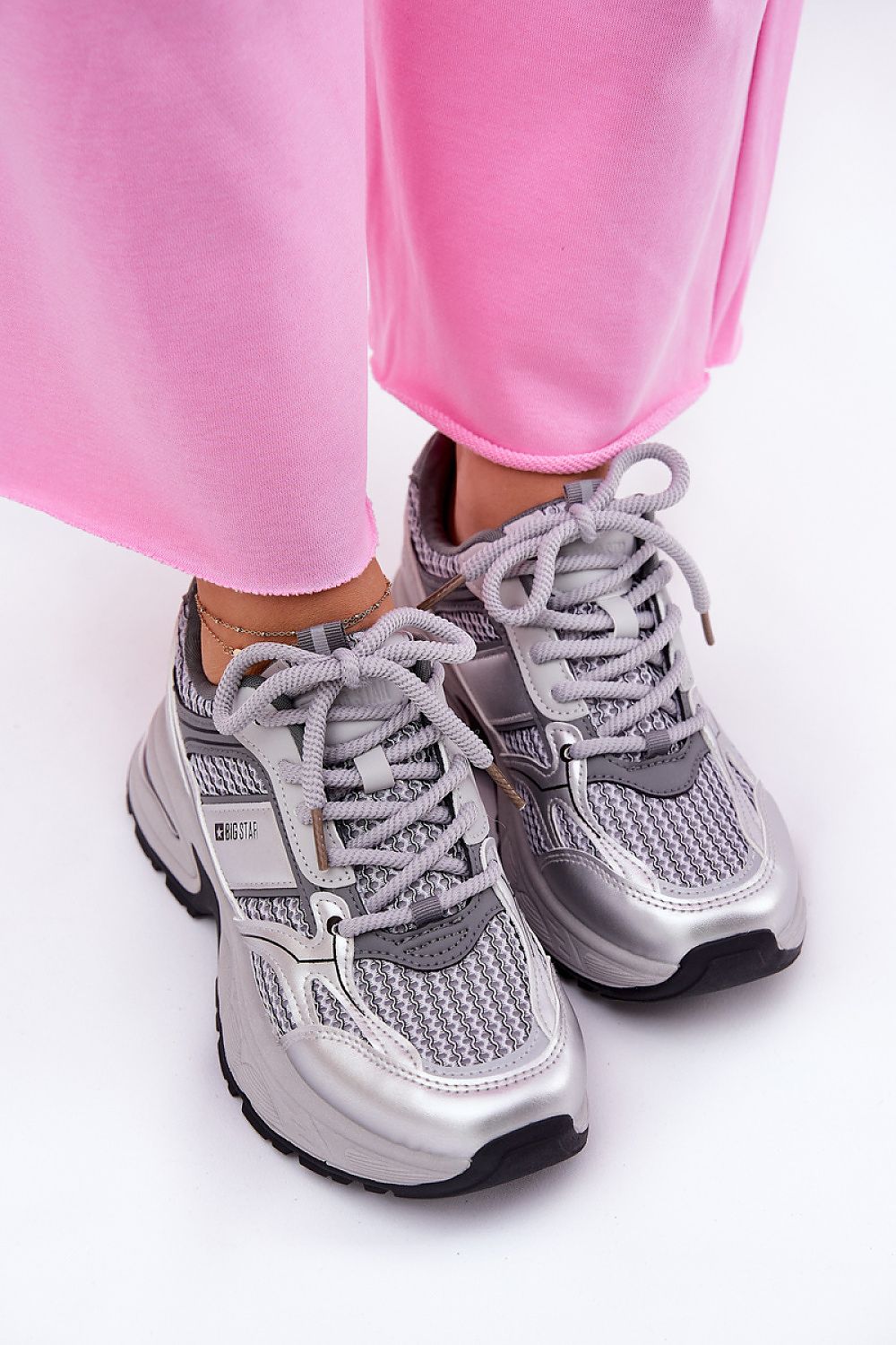   Buty Sportowe Model Big Star RR274A193 Grey - Step in style 