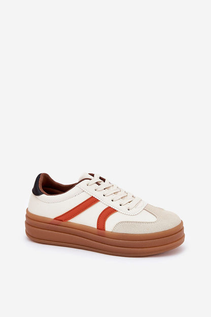   Buty Sportowe Model Tolianna 25SP26-9087 Beige - Step in style 