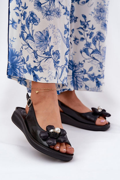  Sandały Model Divonne RMR24142-6 Black - Step in style 