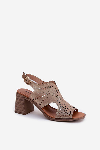  Sandały Model Tosine RMR24125-1 Gold - Step in style 