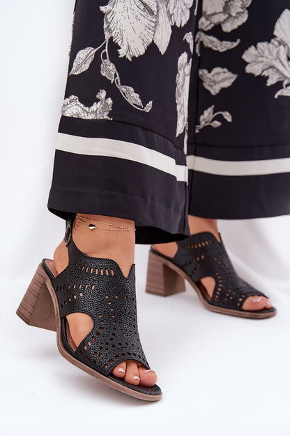  Sandały Model Tosine RMR24125-1 Black - Step in style 