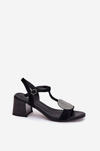  Sandały Model DA JC51-842 Black - Step in style 