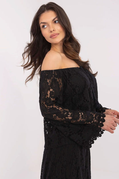   Bluzka Model MI-BZ-88500.79 Black - Italy Moda 
