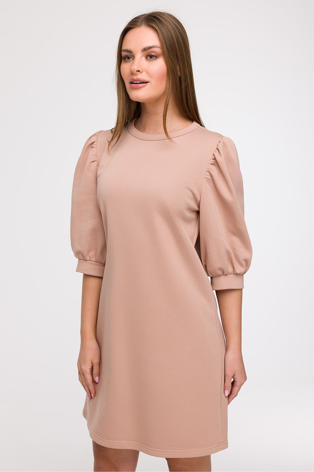  Sukienka Model B291 Mocca - BeWear 