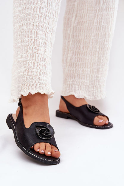  Sandały Model S.Barski KV51-006 Black - Step in style 
