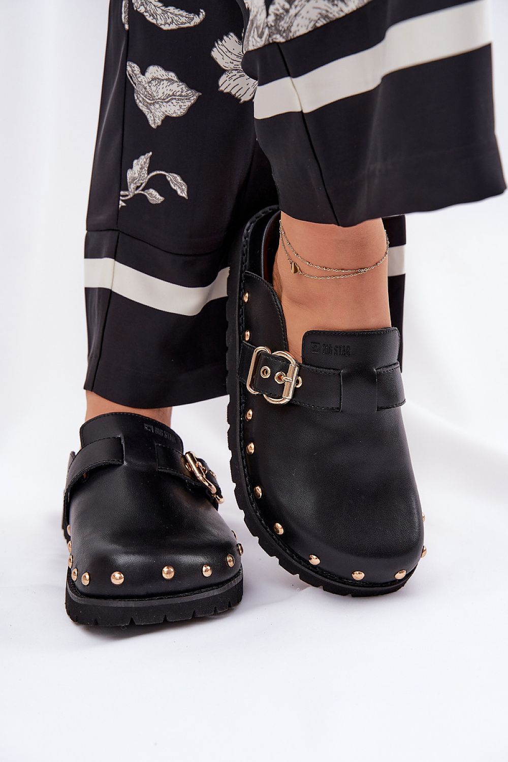  Sandał Klapki Model Big Star RR274A378 Black - Step in style 