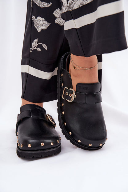  Sandał Klapki Model Big Star RR274A378 Black - Step in style 