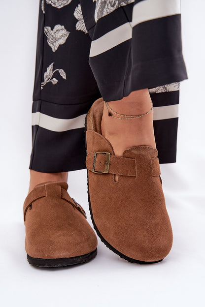  Sandał Klapki Model Big Star RR274A387 Brown - Step in style 