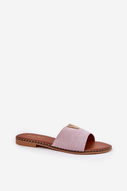  Sandał Klapki Model Saliena HXD-23 Violet - Step in style 