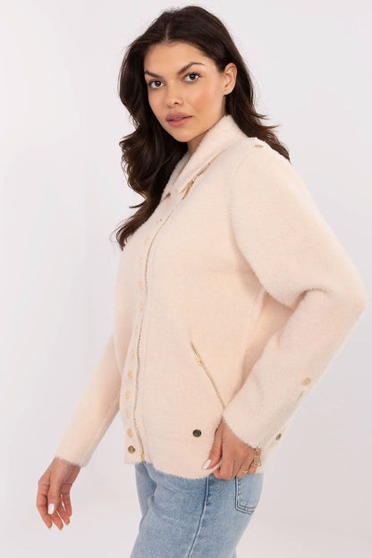   Kurtka Damska Model MBM-KR-L176.87 Light Beige - MBM 